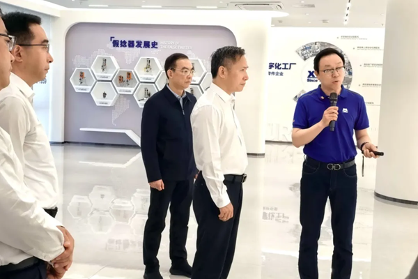 江苏省无锡市蒋峰一行调研无锡专件助力企业高质量发展